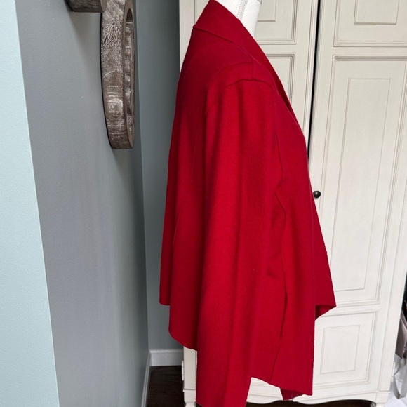 Eileen Fisher Vibrant Red Women's Cardigan XL - Picture 5 of 8